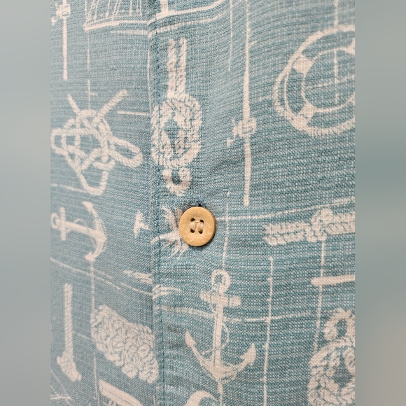 Quicksilver Watermans Collection Comfort Fit Blue Nautical Knots - Picture 6 of 13